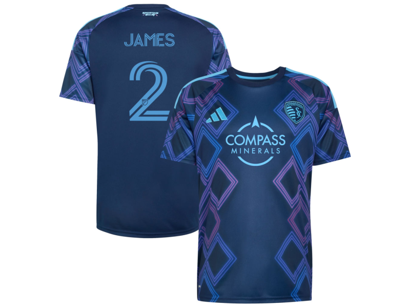 Ian James Sporting Kansas City 2026 The 18th & Vine Edition Fan Version Jersey - Blue