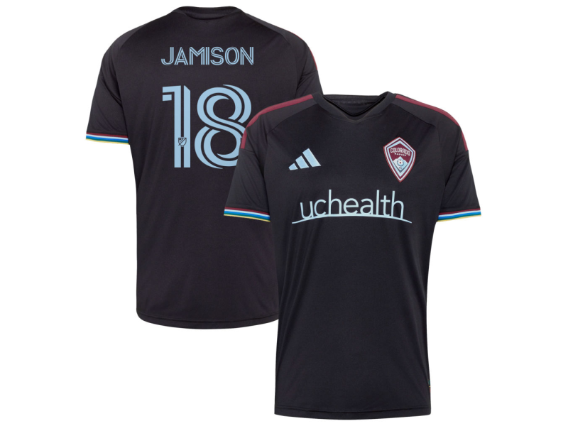 Bryce Jamison Colorado Rapids 2026 Colorful Colorado Fan Version Jersey - Black