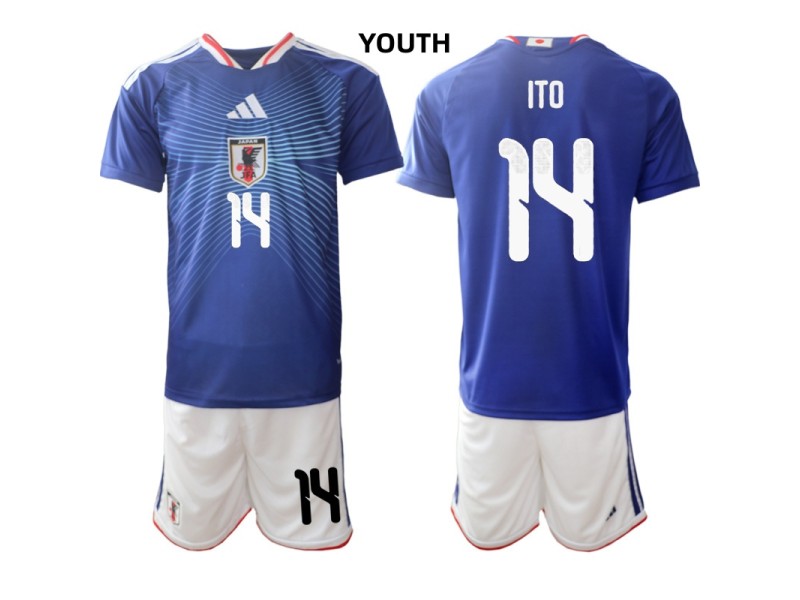 Youth ITO Japan 2026 World Cup Home Fan Jersey - Blue