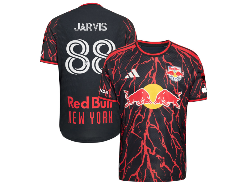 Aiden Jarvis New York Red Bulls 2026 The Rooted Edition Player Version Jersey - Black With Patch