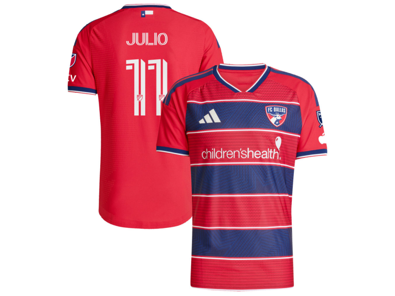 Anderson Julio FC Dallas 2026 DNA Edition Player Version Jersey - Red With Patch
