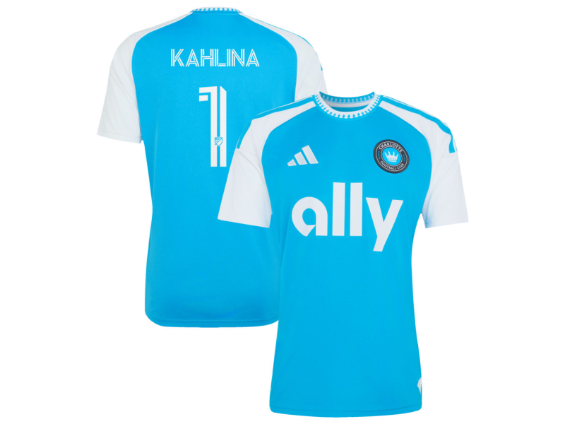 Kristijan Kahlina Charlotte FC 2026 Carolina Kit: Crowns Up Fan Version Jersey - Blue