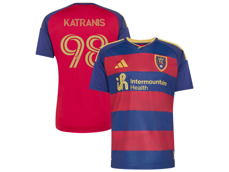 Alexandros Katranis Real Salt Lake 2026 The Switchback Fan Version Jersey - Red
