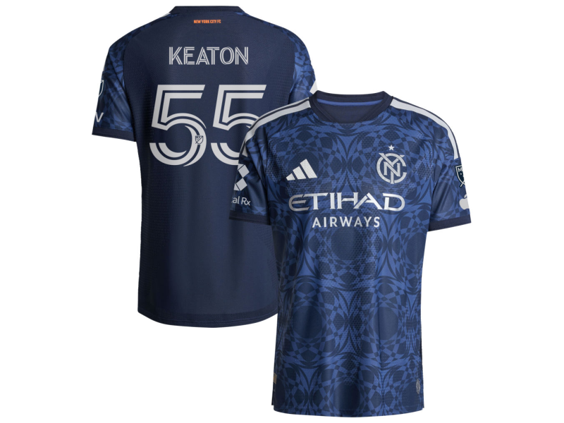 Parks Keaton New York City FC 2026 The All Nations Edition Player Version Jersey - Blue With Patch
