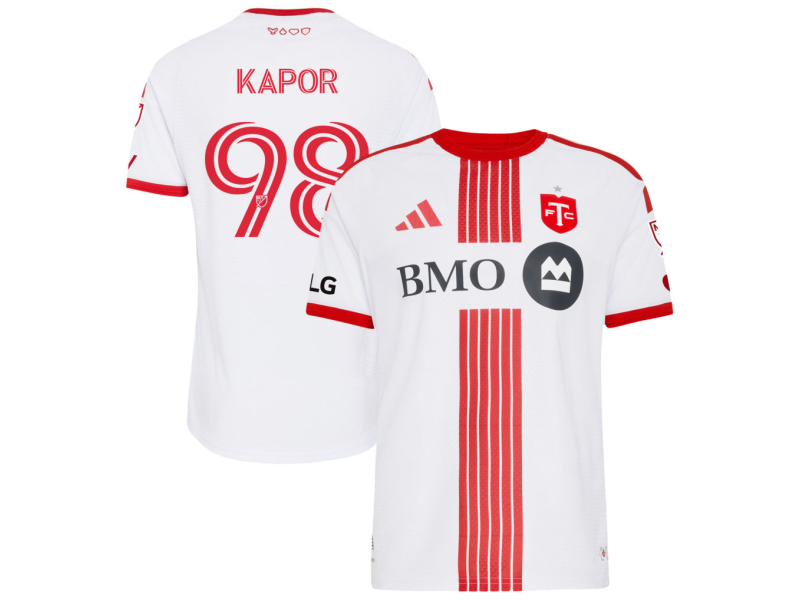 Deandre Kerr Toronto FC 2026 Winter Edition Player Version Jersey - White With Patch