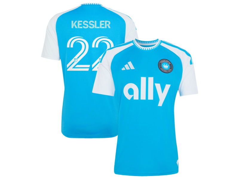 Henry Kessler Charlotte FC 2026 Carolina Kit: Crowns Up Fan Version Jersey - Blue