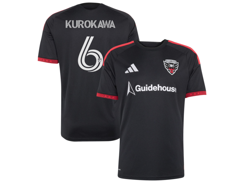Keisuke Kurokawa D.C. United 2026 Black-and-Red Edition Fan Version Jersey - Black