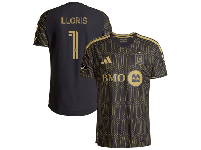 Hugo Lloris LAFC 2026 Primary Edition Player Version Jersey - Black With Patch