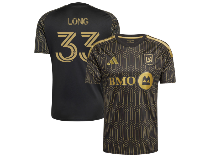 Aaron Long LAFC 2026 Primary Edition Fan Version Jersey - Black