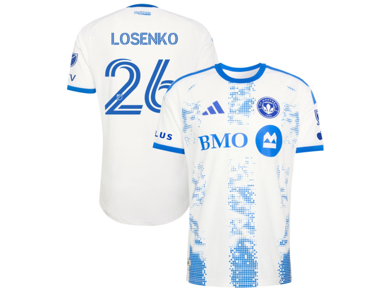 Ivan Losenko CF Montreal 2026 The Procure Player Version Jersey - White With Patch