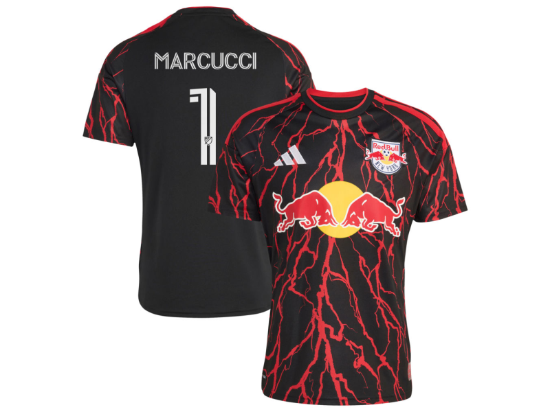 Anthony Marcucci New York Red Bulls 2026 The Rooted Edition Fan Version Jersey - Black