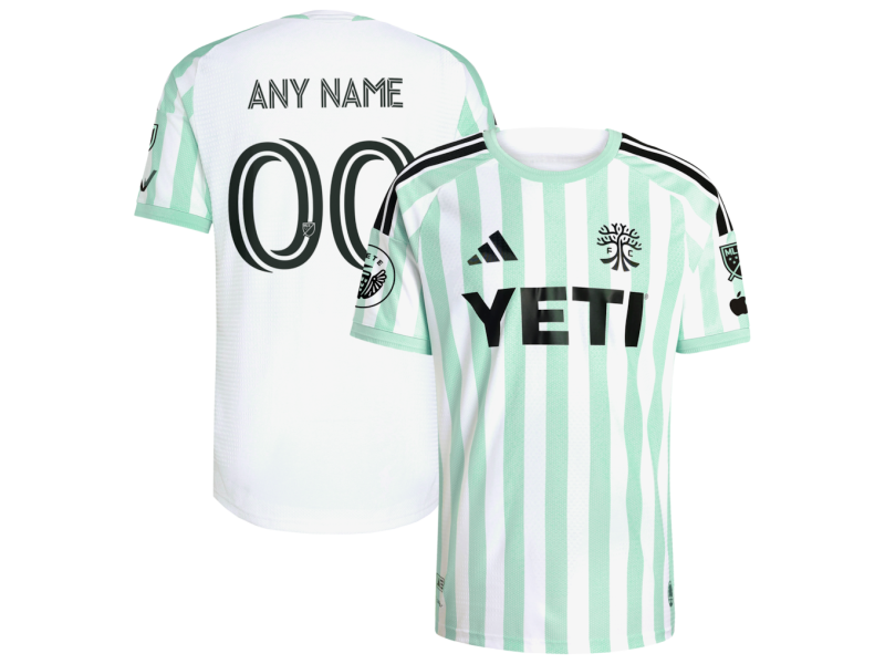 Custom Austin FC 2026 The Rooted Edition Player Version Jersey - White With Patch