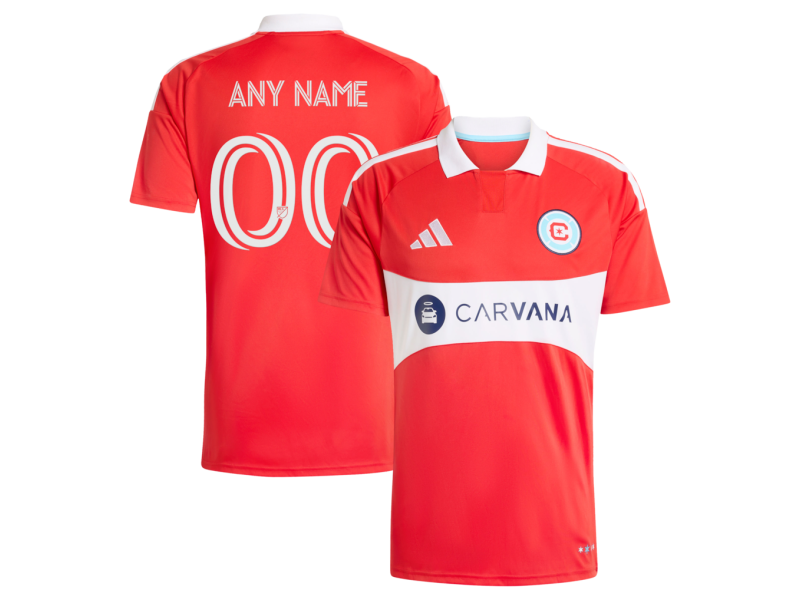 Custom Chicago Fire 2026 Forever Red Fan Version Jersey -Red