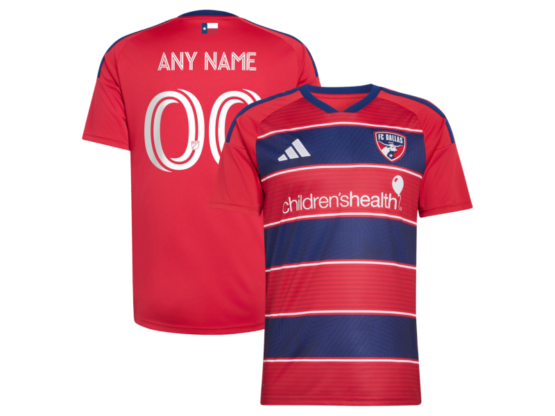 Custom FC Dallas 2026 DNA Edition Fan Version Jersey -Red