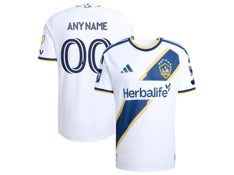 Custom LA Galaxy 2026 The VeloCITY Edition Player Version Jersey - White With Patch