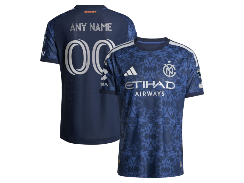 Custom New York City FC 2026 The All Nations Edition Player Version Jersey - Blue With Patch