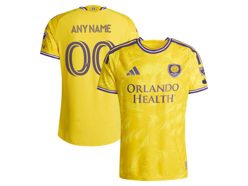 Custom Orlando City SC 2026 Sunken Treasure Edition Player Version Jersey - Gold With Patch