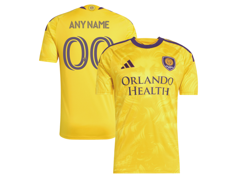 Custom Orlando City SC 2026 Sunken Treasure Edition Fan Version Jersey -Yellow