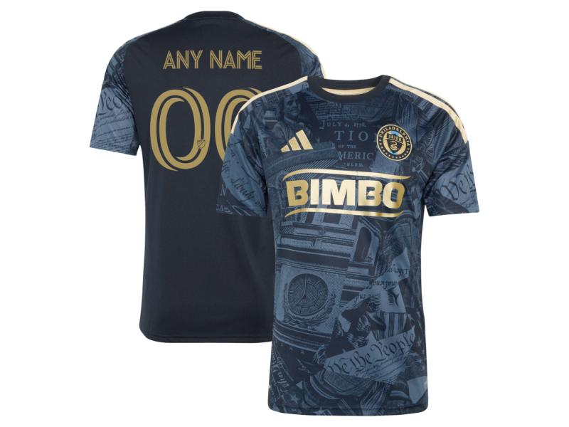 Custom Philadelphia Union 2026 1776 Edition Fan Version Jersey - Navy