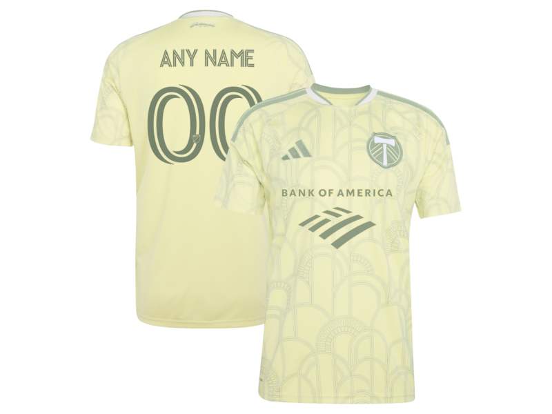 Custom Portland Timbers 2026 Civic Stadium Edition Fan Version Jersey -Yellow