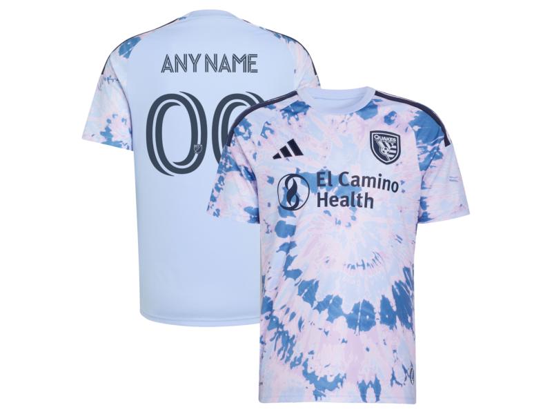 Custom San Jose Earthquakes 2026 The Dead Edition Fan Version Jersey -Light Blue