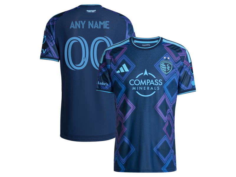 Custom Sporting Kansas City 2026 The 18th & Vine Edition Player Version Jersey - Blue With Patch