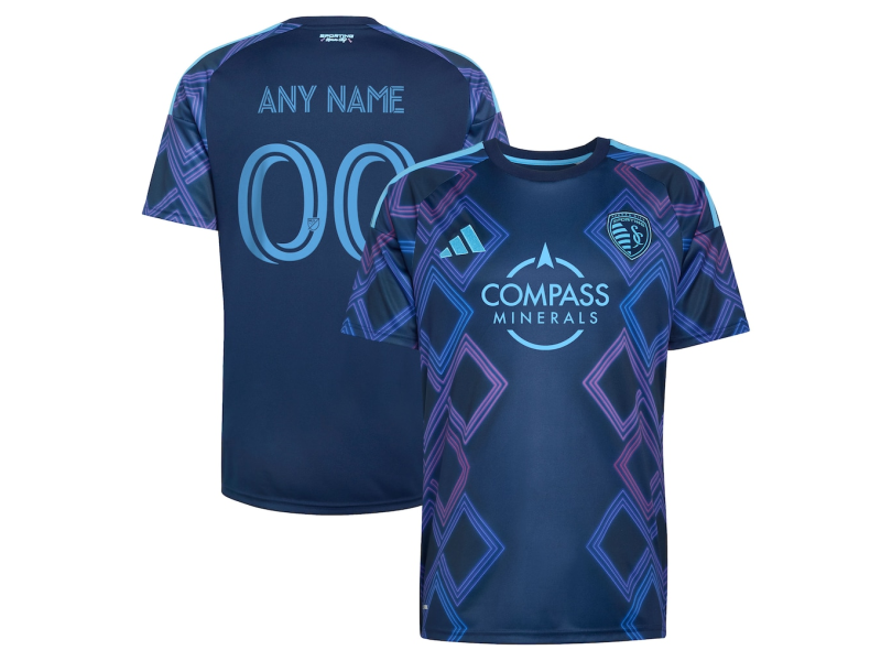 Custom Sporting Kansas City 2026 The 18th & Vine Edition Fan Version Jersey -Blue