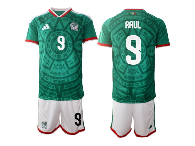 RAUL Mexico 2026 World Cup Home Fan Jersey - Green
