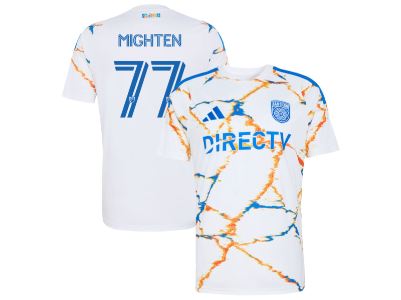 Alex Mighten San Diego FC 2026 Unprecedented Unity Edition Fan Version Jersey - White