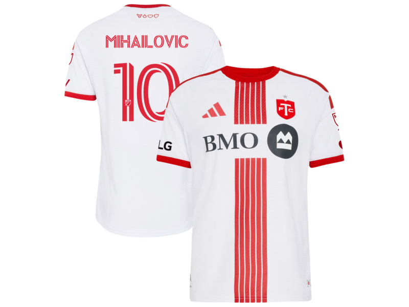 Djordje Mihailovic Toronto FC 2026 Winter Edition Player Version Jersey - White With Patch