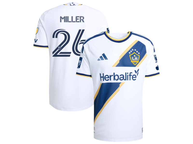 Harbor Miller LA Galaxy 2026 The VeloCITY Edition Player Version Jersey - White With Patch