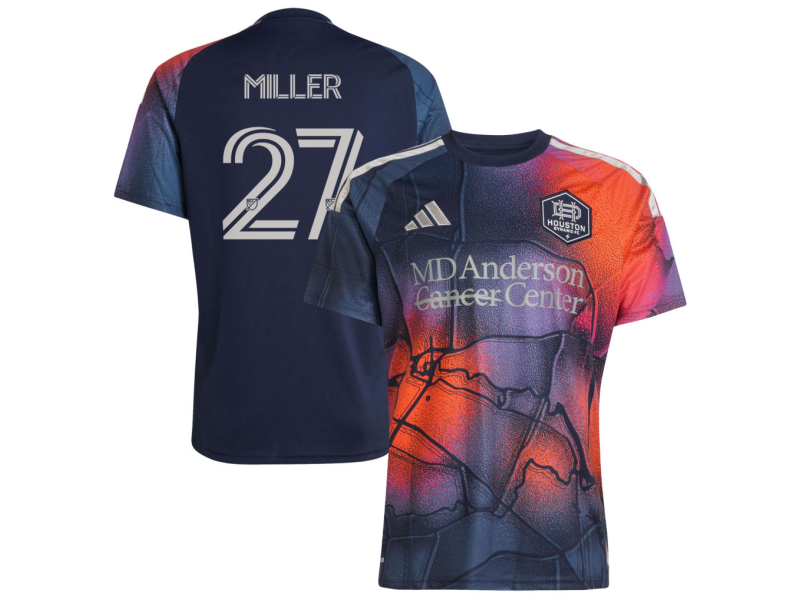 Reese Miller Houston Dynamo FC 2026 Mission Control Fan Version Jersey - Blue
