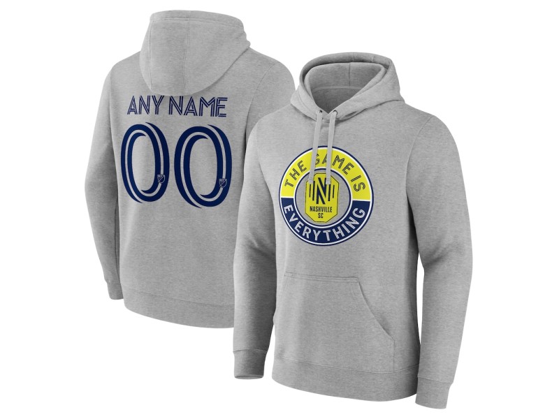 Men's Nashville SC The Game Is Everything Custom Pullover Hoodie - Gray