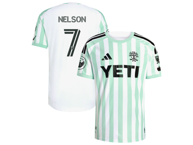 Jayden Nelson Austin FC 2026 The Rooted Edition Player Version Jersey - White With Patch