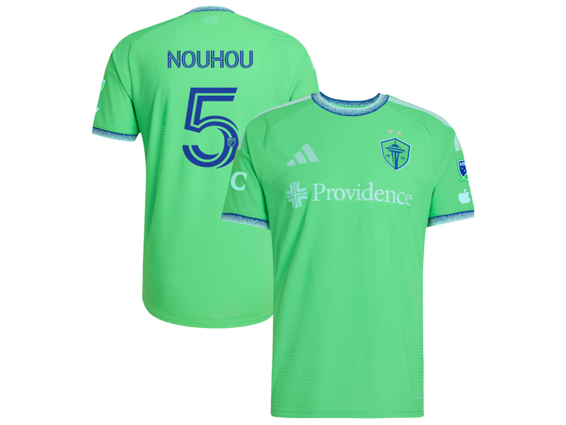 Tolo Nouhou Seattle Sounders FC 2026 The Evergreen State Edition Player Version Jersey - Rave Green With Patch