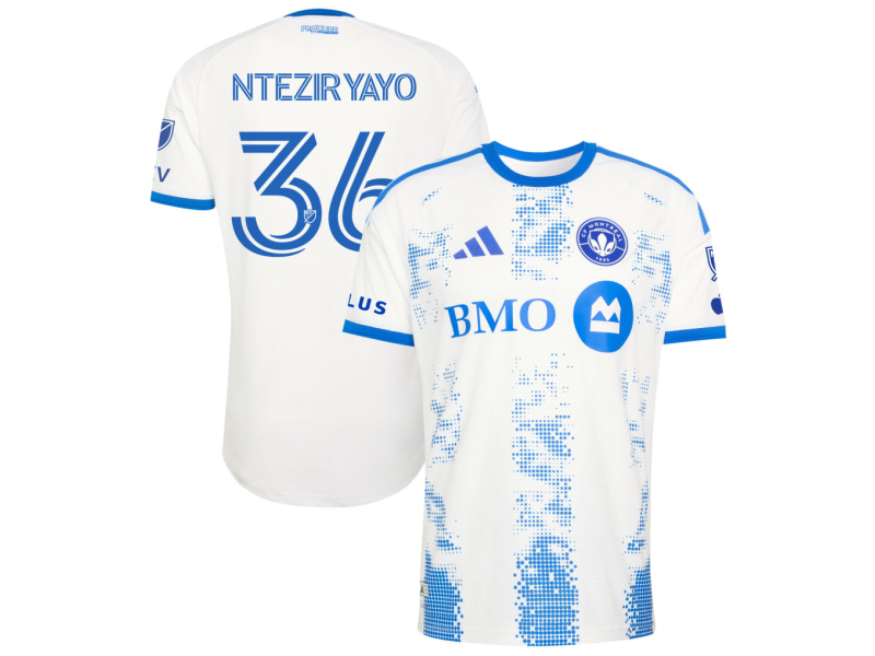 Josh Nteziryayo CF Montreal 2026 The Procure Player Version Jersey - White With Patch