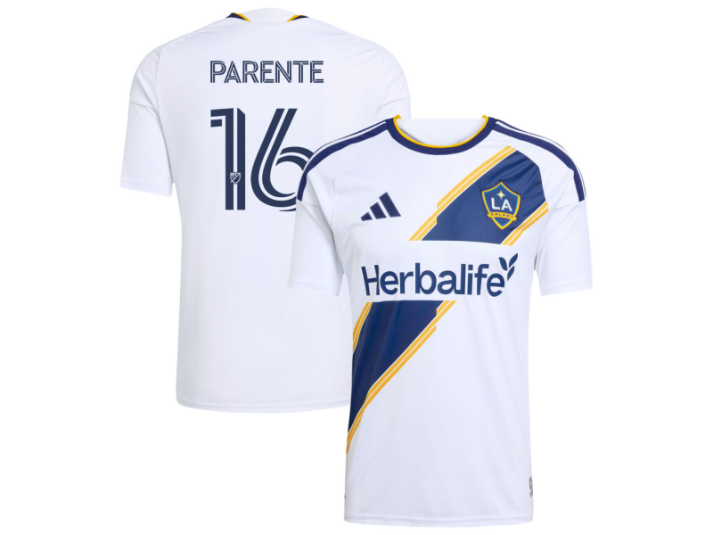 Isaiah Parente LA Galaxy 2026 The VeloCITY Edition Fan Version Jersey - White