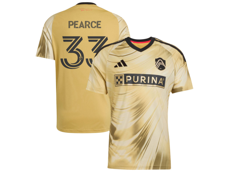 Tyson Pearce St. Louis CITY SC 2026 The Tina Turner Edition Fan Version Jersey - Yellow