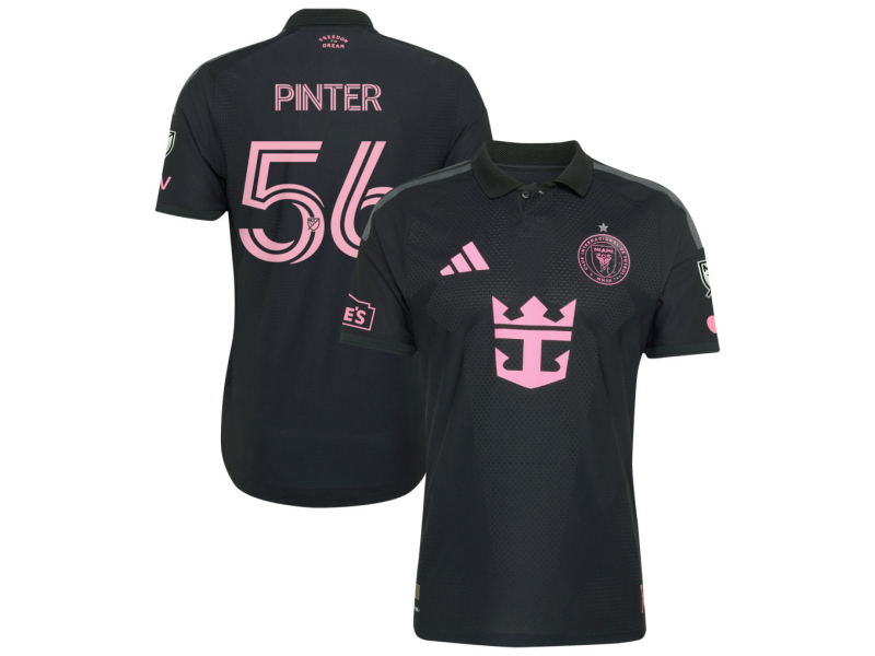 Daniel Pinter Inter Miami CF 2026 Presagio Player Version Jersey - Black With Patch