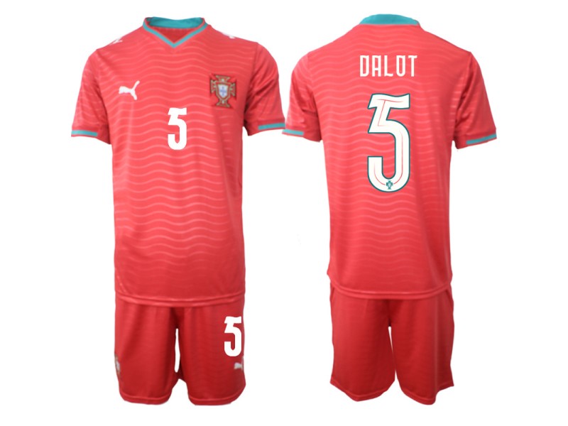 DALOT Portugal 2026 World Cup Home Fan Jersey - Red