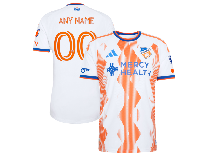 Bryan Ramirez FC Cincinnati 2026 The Seven Hills Edition Player Version Jersey - White With Patch