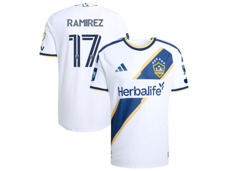 Christian Ramirez LA Galaxy 2026 The VeloCITY Edition Player Version Jersey - White With Patch