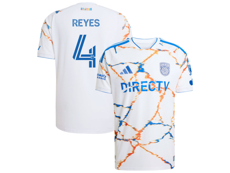 Andres Reyes San Diego FC 2026 Unprecedented Unity Edition Player Version Jersey - White With Patch
