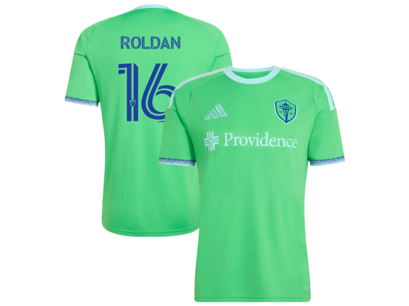 Alex Roldan Seattle Sounders FC 2026 The Evergreen State Edition Fan Version Jersey - Rave Green
