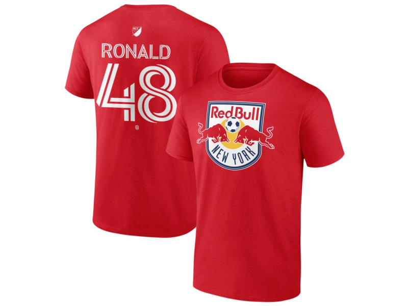 Youth New York Red Bulls #48 Ronald Donkor Team Authentic T-Shirt - Red