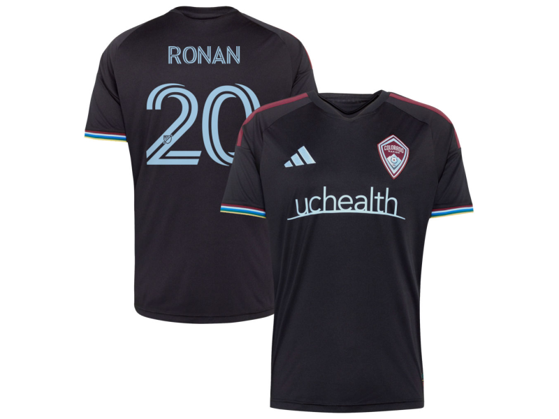 Connor Ronan Colorado Rapids 2026 Colorful Colorado Fan Version Jersey - Black