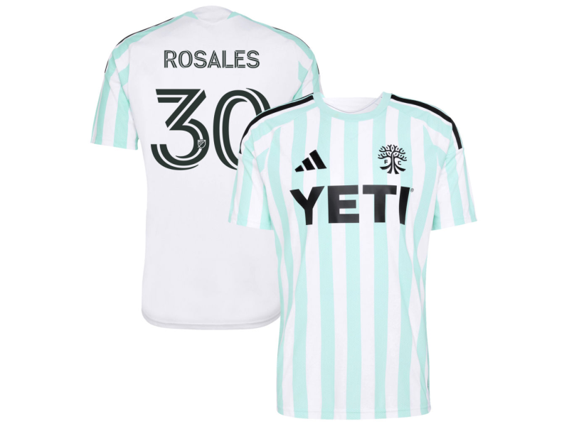 Joseph Rosales Austin FC 2026 The Rooted Edition Fan Version Jersey - White