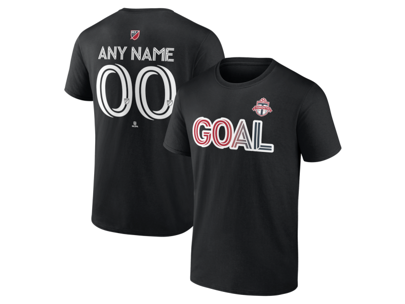 Men's Toronto FC Goal #17 Sigurd Rosted T-Shirt - Black