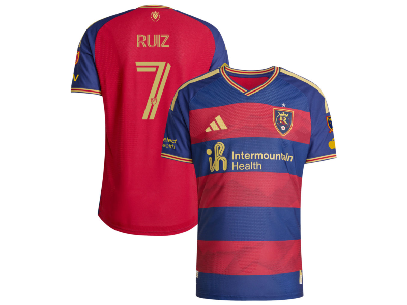 Pablo Ruiz Real Salt Lake 2026 The Switchback Player Version Jersey - Red With Patch