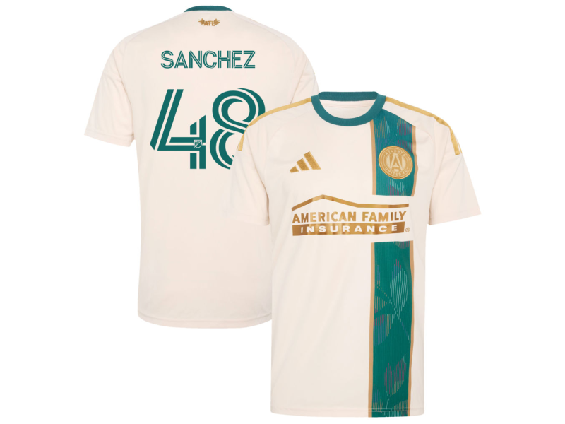 Cooper Sanchez Atlanta United FC 2026 Spirit of '96 Fan Version Jersey - Tan